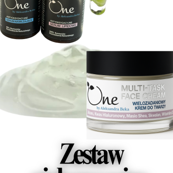 Zestaw: krem, serum lipidowe i serum nawilżające