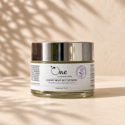 Luxury Night Butter Mask – bezwodna maska regenerująca na noc One by Aleksandra Berka